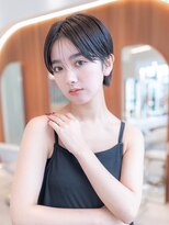 ハバナ 渋谷(HAVANA) 20代30代グレージュカラー/小顔ショートボブ/暗髪