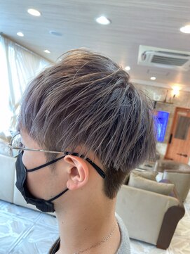 シャンティ 平岸店(Shanti) ○束感マッシュ/韓国風/シルバーグレー○ 菅野裕太