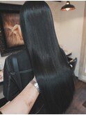 #黒髪ロング#髪質改善