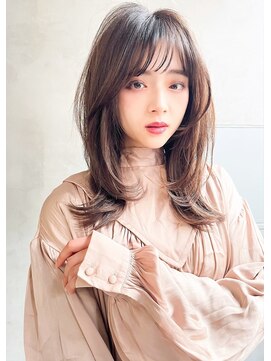 アルテ(ARTE) 【ARTE表参道/青山】小顔レイヤー×シアベージュ