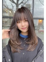 エイトヘアー ガレージ(Eight hair Garage) 韓国レイヤー × ワイドバング
