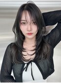 ワンホンヘア/韓国ヘア/ウルフ/前髪[レイヤーカット/渋谷]