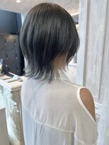 キャアリー(Caary)&nbsp;福山市美容室Caaryブルーグレージュ・ベージュインナーカラー