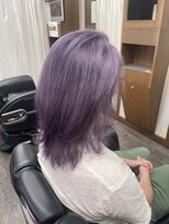 グラスヒビキ ブリーチカラー