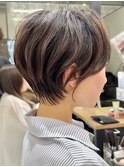 10代20代30代40代小顔顔まわり似合わせ耳かけショート