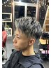 メンズカット&メッシュブリーチ￥11000