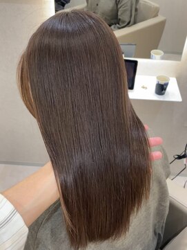 ジーナ 天王寺(Zina) 『ブリーチなし』グレージュ