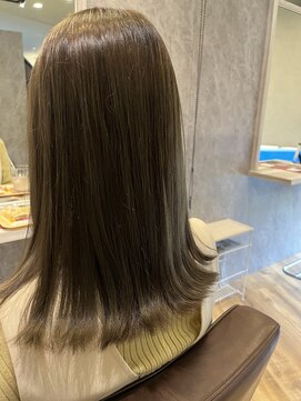 プーパ ヘアーユニ(pupa hair uni) オリーブカラー