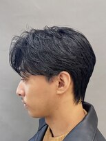 ニコ トウキョウ ヨコハマ(nico)&nbsp;メンズ/センターパート/ニュアンスパーマ/カルマパーマ