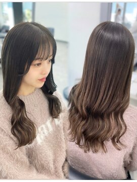 ガルボヘアー 桟橋店(garbo hair) プルシールシールエクステ高知美容院ロングつや髪