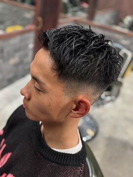 スリーセント 栄(3/cent) フェードショート