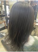 グレージュハイライト