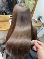 アップ(A+hair) 縮毛矯正髪質改善水素トリートメント酸性ストレート艶髪