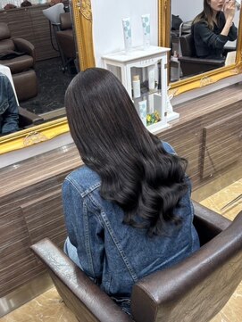 リップ 大阪本店(LIP) 【レミー100%最高級人毛/ロング】シールエクステ80枚+カラー