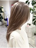 レイヤー×ミルクティーグレージュ