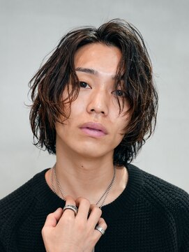 フィフス 栄(fifth) 栄ミディアムボブスパイラルパーマニュアンスフェザーパーマ