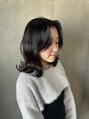 ジュノヘアージャパン 表参道(JUNO HAIR JAPAN) お顔まわりのスタイルもカーラーだけで簡単にセット出来ます☆