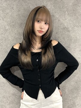 ローリン(Rolling) 【RURI】10代20代/ロング/デザインカラー/福岡天神