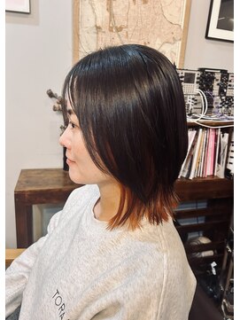 ナチュラルウルフ×インナーオレンジ