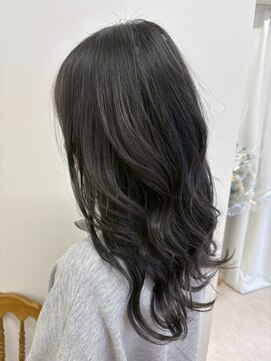 アミリー ひたち野うしく店(Amily) ハイライトバレイヤージュダブルカラーケアブリーチ20代30代