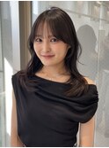 顔まわりで差がつく小顔レイヤー