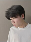 毛流れセンターパートニュアンスパーマ秋冬トレンドヘア