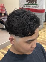 スウェル 千葉店(Swell)&nbsp;スキンフェードオールバックパーマ
