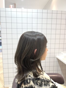 アルファヘアサロン 平尾店(alpha hair salon) ミディアムレイヤー