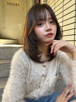 サクラ オモテサンドウ(SAKURA)&nbsp;レイヤーカット/ミディアムレイヤー/ワンホンレイヤー/表参道