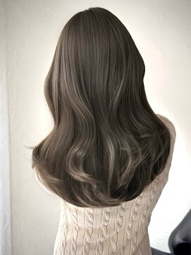 メゾンマイル 恵比寿(maison mile) オリーブグレージュ/髪質改善/暗髪/レイヤーカット[恵比寿駅]