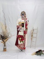 やま屋&nbsp;振袖シンプルコーデ