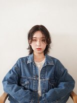  fit stand 千葉/ショートボブ/カット/パーマ/ダブルカラー/トリートメント/縮毛矯正&nbsp;イメチェン/ピンクベージュ/アンブレラカラー[千葉]