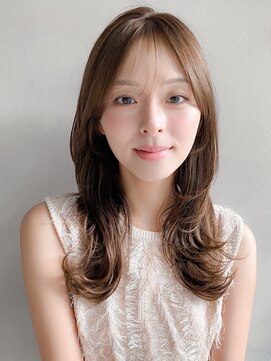 リヤン 表参道(lyann) ダークブルー美髪うるツヤデジタルパーマワンホンレイヤー