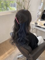 エルベ  茨大前店(elve)&nbsp;インナーブリーチ × オリーブベージュ