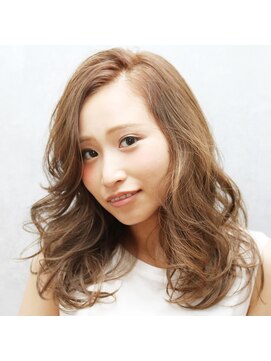 マスト ヘアー(must hair) must hair 大人可愛いルーズカールミディ