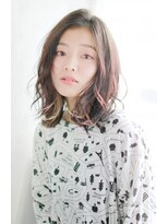 ナル 白山神社参道通り店(nalu)&nbsp;ナチュラルグラデーションのミックスカール