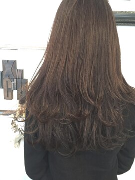 リブラ(Libra) ロング×ダークアッシュグレー