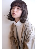 ミラバイグリーン(Mira by green)&nbsp;thick bang　×　natural　perm　【大人かわいい】＃3