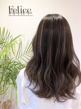 フェリーチェヘアーデザイン(Felice) ベース7Lvナチュラルハイライト
