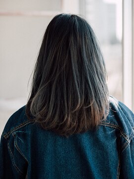 アラワラブルー(arrawarra blue) 流し前髪のふわっとセミディ/20代/30代/40代/50代/倉敷駅/白楽町