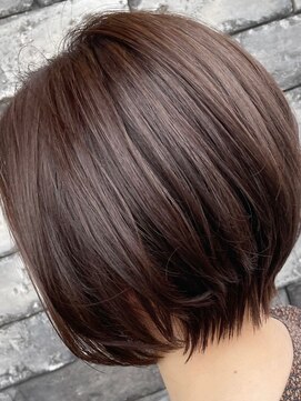 ライズ バイ レボ 柏店(RISE by REVO) イメチェン/似合わせカット/フルバング/レッドブラウン/柏