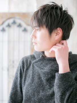 グルーミングサロン バーバー キャッスル 北浦和西口(Grooming salon Barber Castle) イケメン☆ニュアンスカラー束感涼しげヘアL