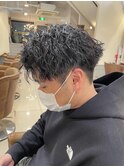 横浜★ミディアムショートのツイスパ