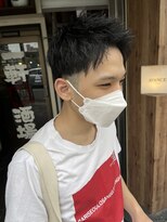 アヴァンス 天王寺店(AVANCE.) MEN'S HAIR さわやか短髪×アップバング