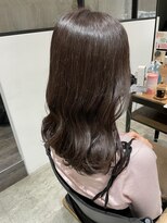 ビヨウシツ ポスタ&nbsp;韓国風ラベンダーブラウン