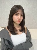 韓国ヘア レイヤースタイル