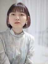 アッシュ 清瀬店(Ash)&nbsp;【髪質改善】パープル系イヤリングカラー　Ash清瀬 大嶋