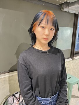 リム(LIM) オレンジ+ブルーデザインカラー