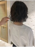 【三ツ井純】ほつれパーマ コスメパーマ 似合わせカット 無造作