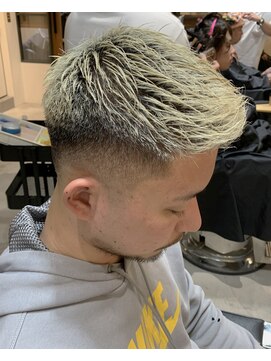 フリーク バーバーショップ 都島店(FREAK BARBER SHOP) スキンフェード　ハイトーン　ベリーショート